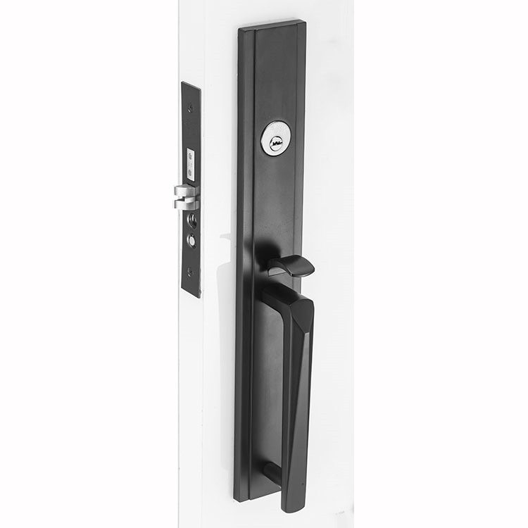 Cerraduras de manija de puerta de entrada de diseño europeo de