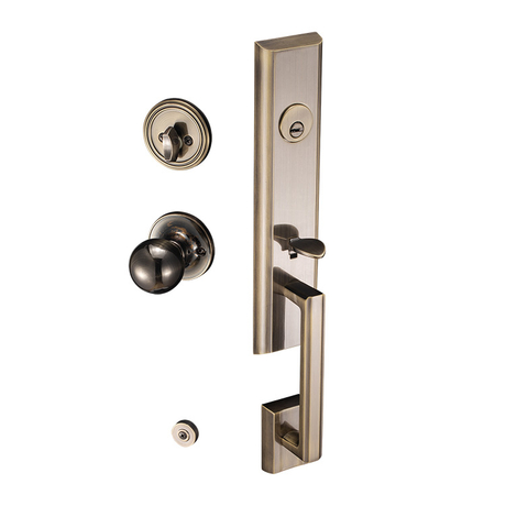 cerraduras de huellas dactilares inteligentes, juego de manijas de