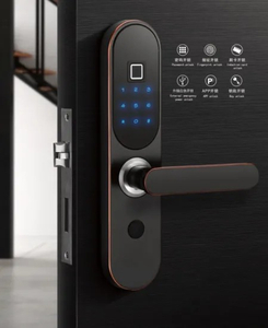Cerradura de puerta inteligente de huellas digitales eléctricas seguras eléctricas