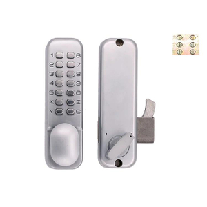 Combinación de entrada mecánica Push Button Puerta Bloqueo sin llave Digital Lock Digital