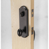 Perillas y juegos de ganzúas para puertas exteriores con control remoto ORBH de aleación de zinc sólido ET