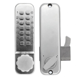 Fuente de alimentación europea sin llave impermeable-impermeable código de puerta mecánico cerradura de puerta