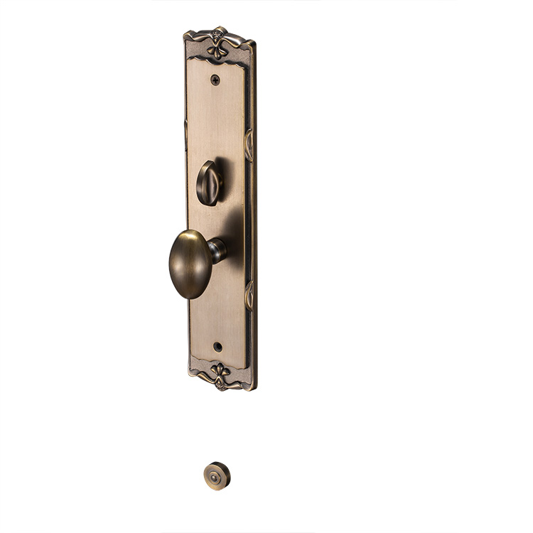 Cerraduras y manijas de puerta de entrada de seguridad exterior de aleación de zinc