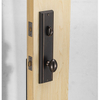 Cerraduras y cerrojo de seguridad de la perilla de puerta de un solo lado del frente de la casa ET de aleación de zinc sólido ORBH