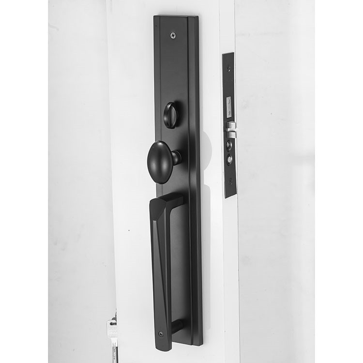 Cerraduras de manija de puerta de entrada de diseño europeo de