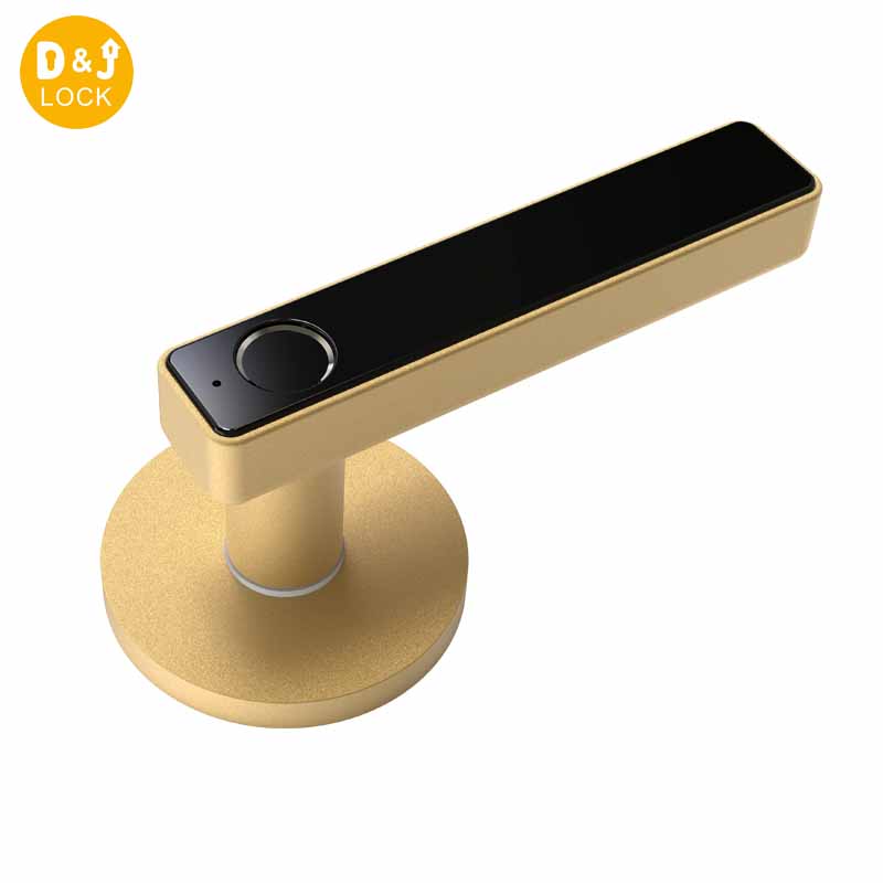 Digital Anti Robo Latches Puerta de huella dactilar Manija Sin llave Entrada Inteligente Puerta Inteligente Cerradura