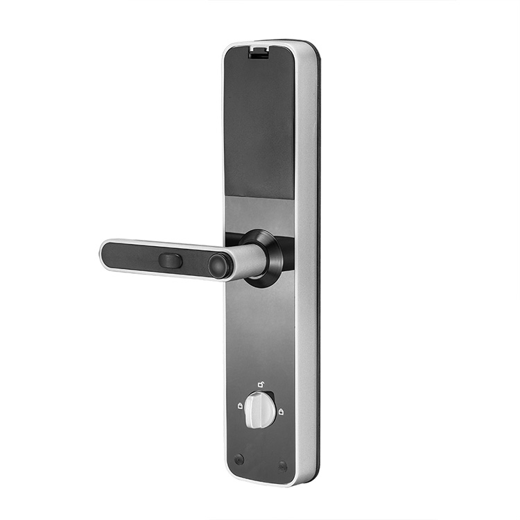 Cerradura de puerta biométrica del control de acceso de la huella dactilar del wifi elegante de la aleación del cinc del GS para la oficina