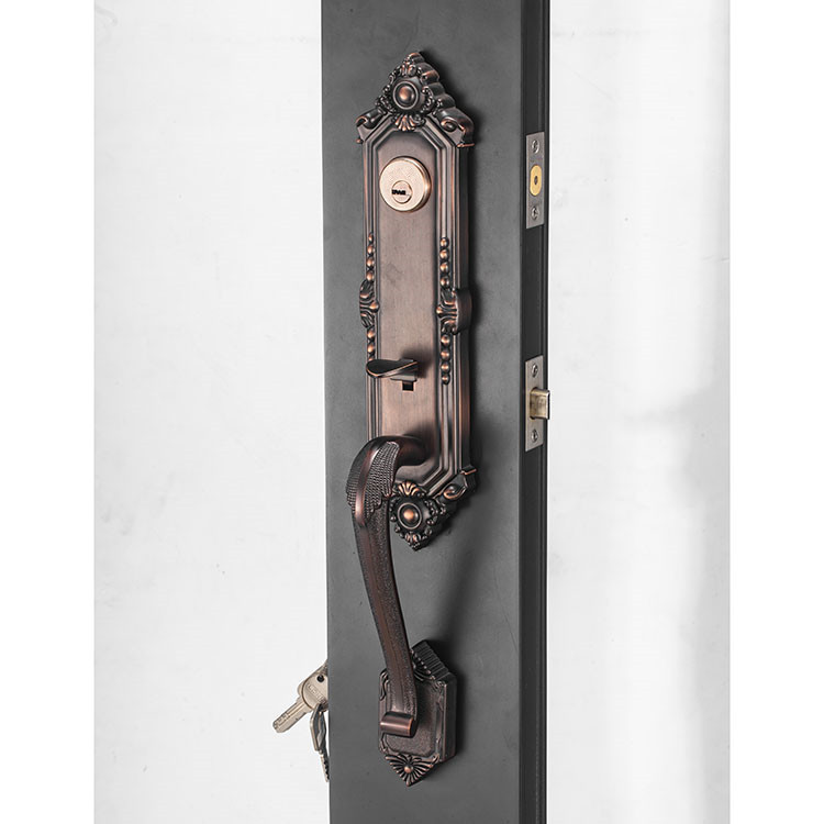 Cerradura de puerta de entrada de la manija de la aleación del zinc de la manija del estilo clásico estándar ANSI de Oriente Medio