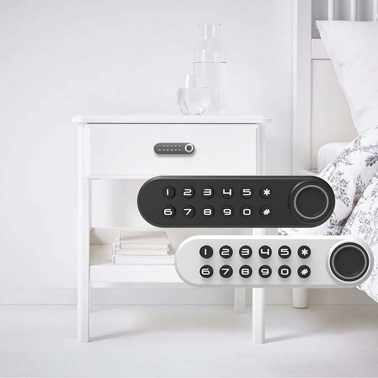 Top Venta Oficina Use Gabinete Bloqueo USB E-Key Pin Eléctrico CÓDIGO SMART CLOQUEO CÓDIGO DIGINIO HIMPRINT Cerradura inteligente para gabinete