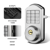 Deadbolt de entrada sin llave electrónica con tuya wifi cerradura de puerta inteligente